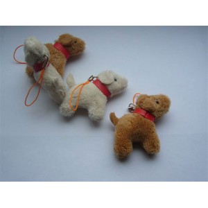 Small Plush Toy with Key Ring