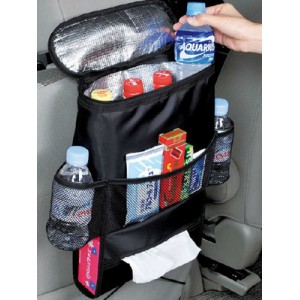 Car Cooler Bag on back of seat