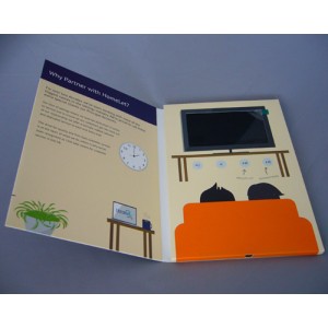 4.3" Video Brochure with Full Color Imprint