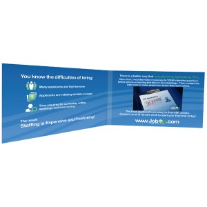 4.3" Video Advertising Cards with Full Color Imprint