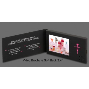 Promo Video Brochure with 2.5 inch Screen and Full Color Imprint