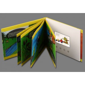 Video Story Book with 4.3 inch LCD Screen and Imprint