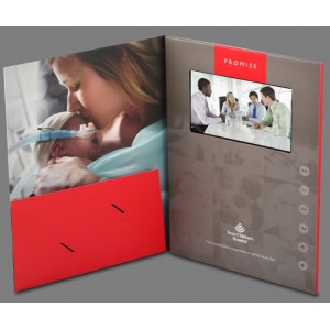 4.3 inch Video Folder with Custom Designed Imprint