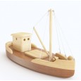 3D Wooden Ship Model